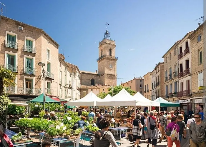 Pezenas Historique Appartement Clim Wifi 2 Chambres 6 Couchages